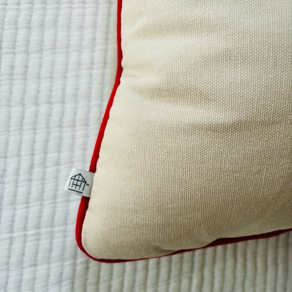 Hearth & Hand with Magnolia “Merry Christmas” Icon Square Toss Pillow NWT - Picture 6 of 13